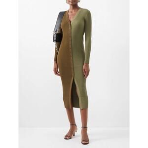 STAUD | Dresses | Staud Lime Green Dress | Poshmark